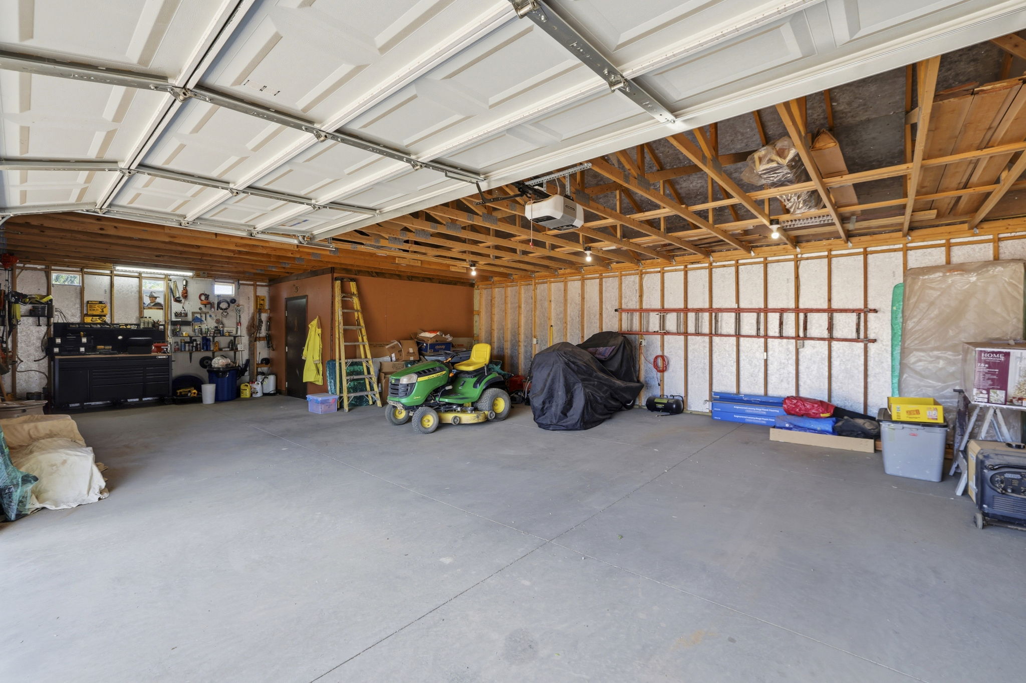 Detached Garage Interior