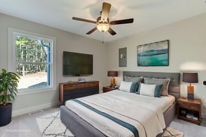 Bedroom 3 virtually staged