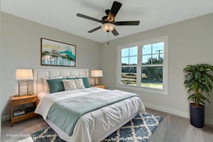 Bedroom 2 virtually staged