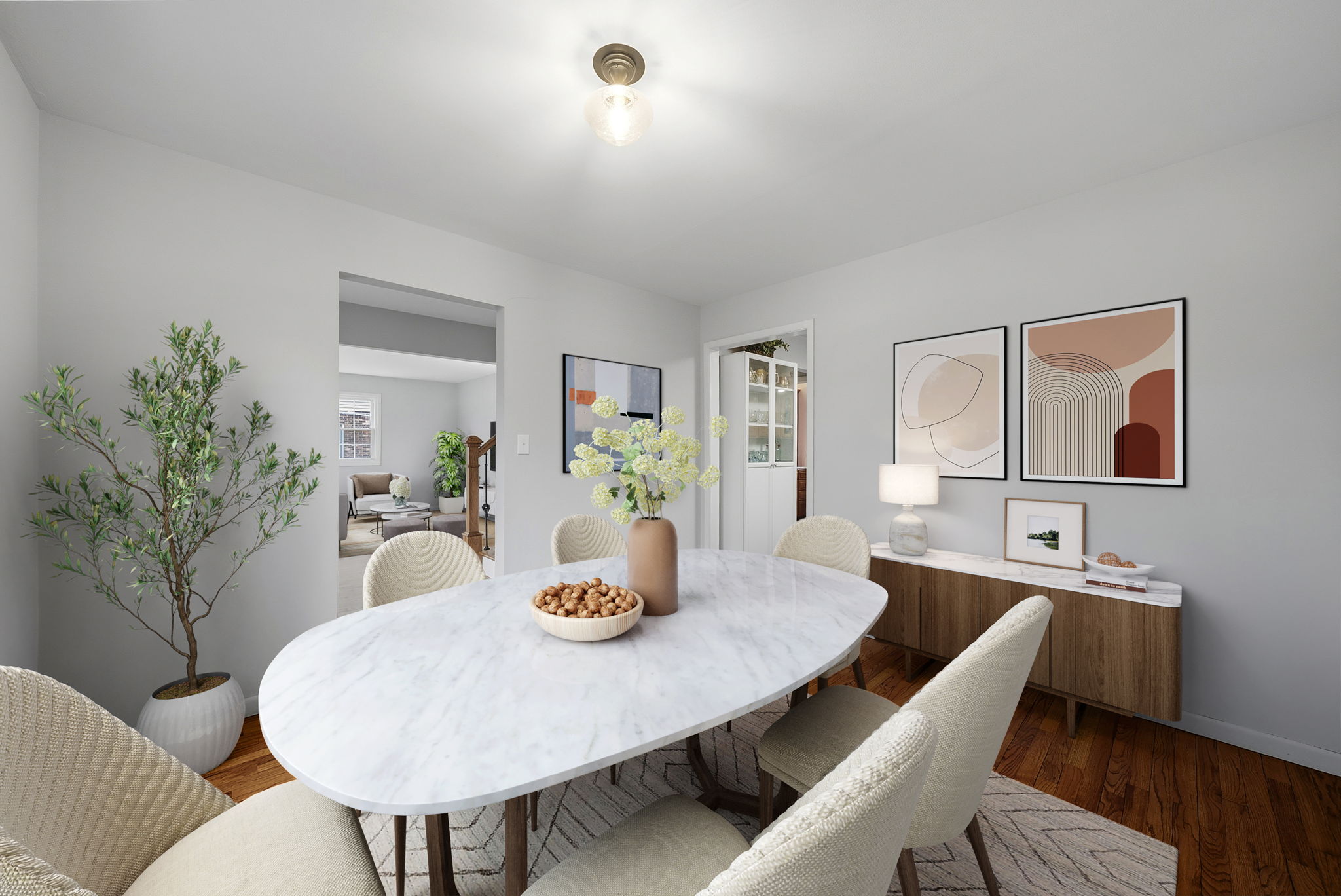 Virtual Stage Dining Room