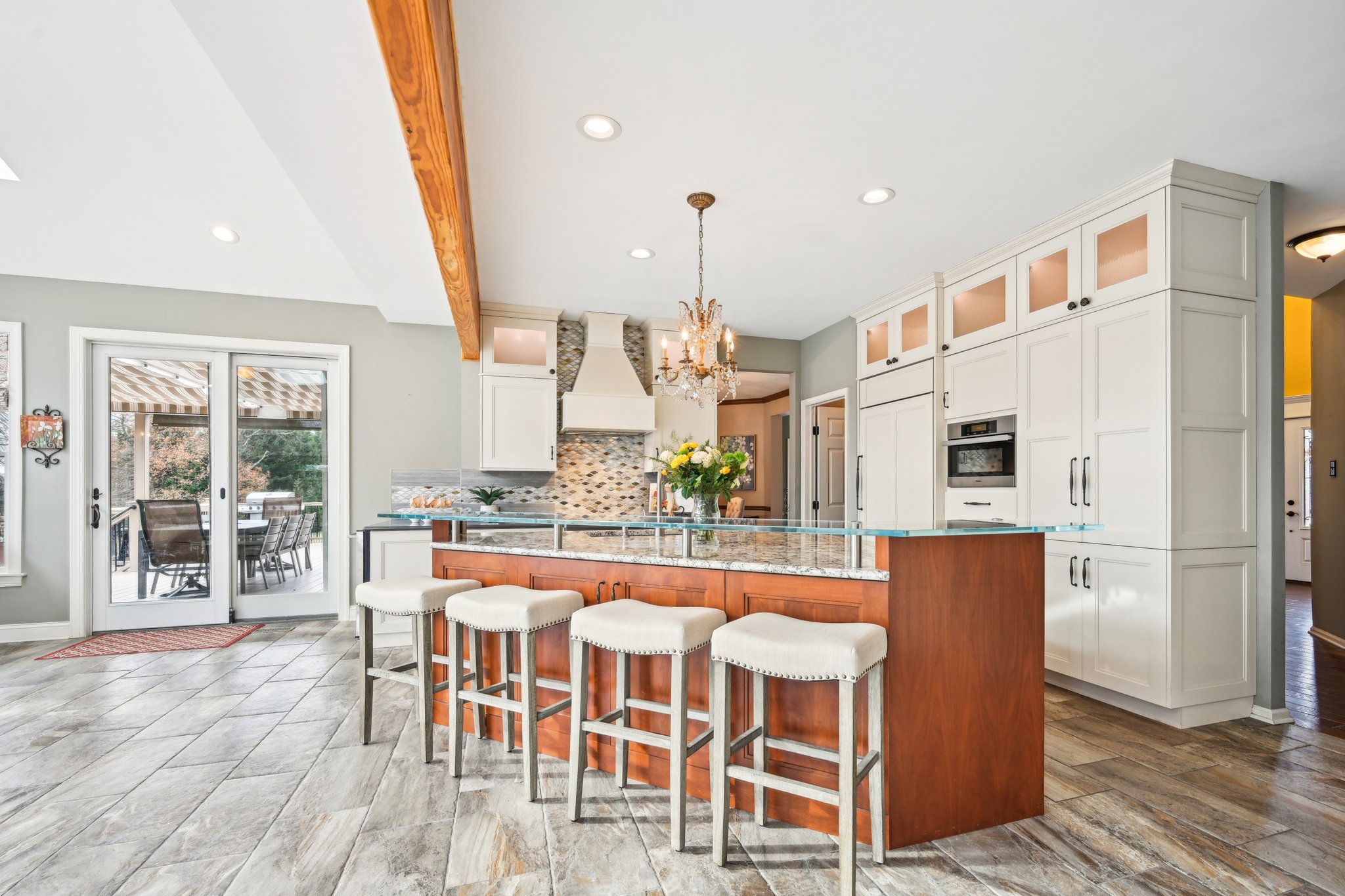 Gourmet Kitchen and Island