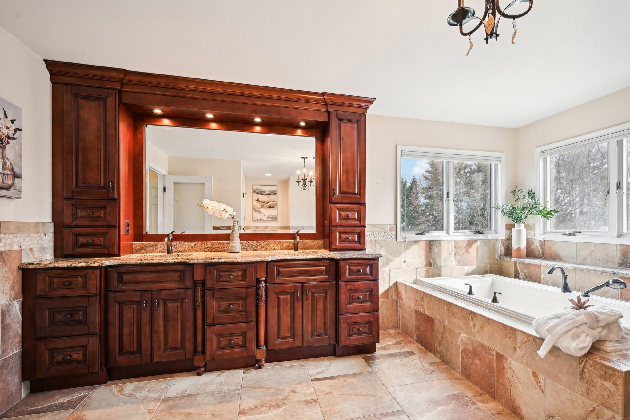 Elegant Primary Bathroom