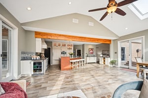 Expanded Kitchen and Sunroom