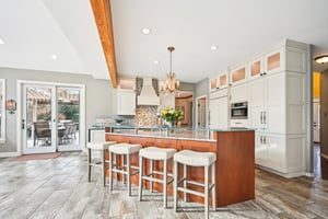 Gourmet Kitchen and Island