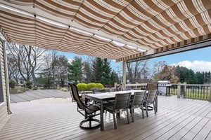 Outdoor covered Dining Area