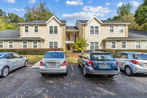 Front of Townhomes