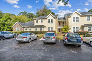 Front of Townhomes