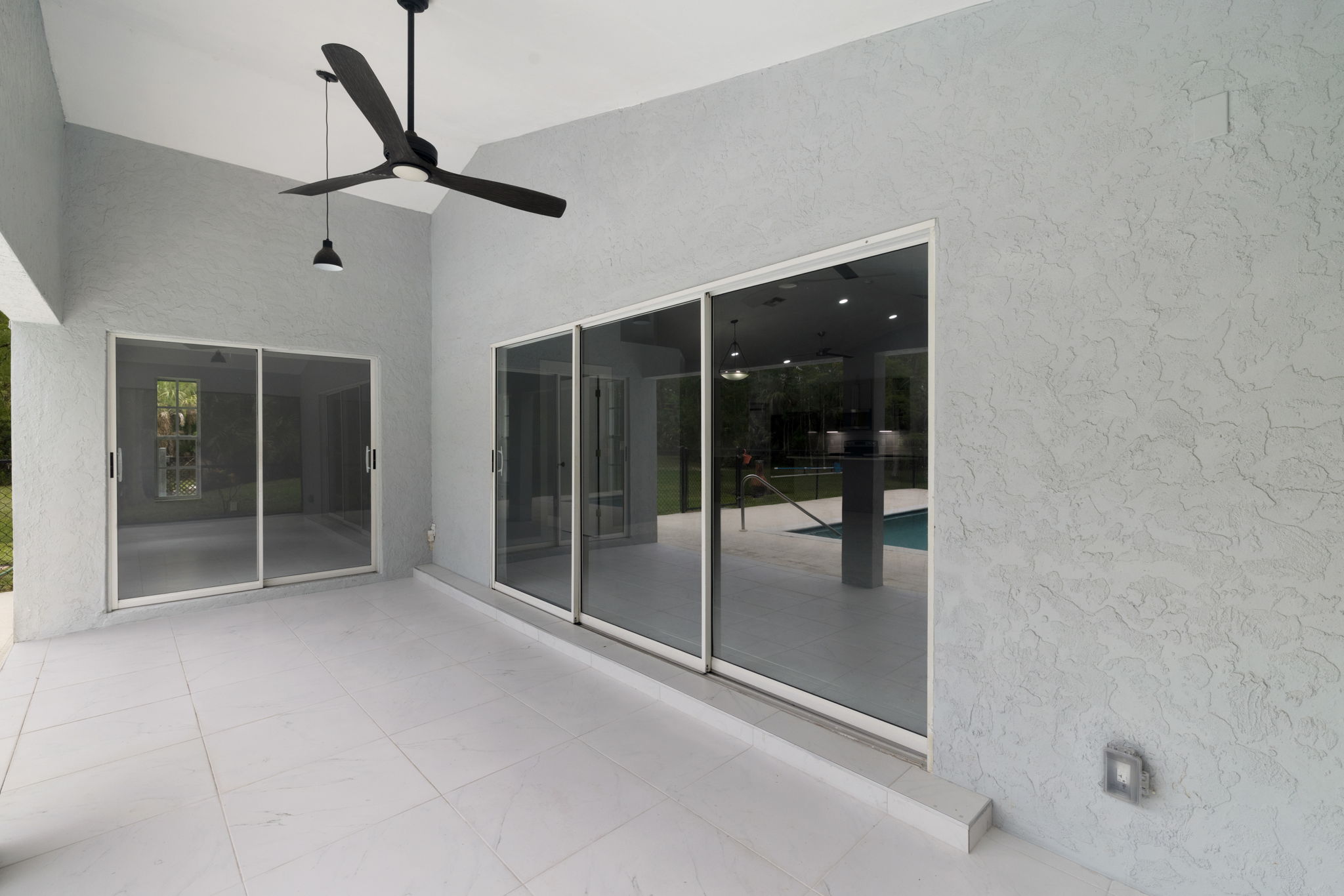Covered Patio Area