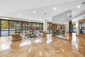 ndoor lobby/gathering area.