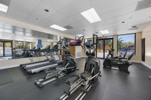 State of the art Fitness Center with sauna!