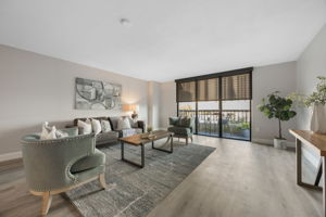 The Main Living space, as well as the Primary Suite, sliders both offer remote controlled shades to filter just the right amount of light.