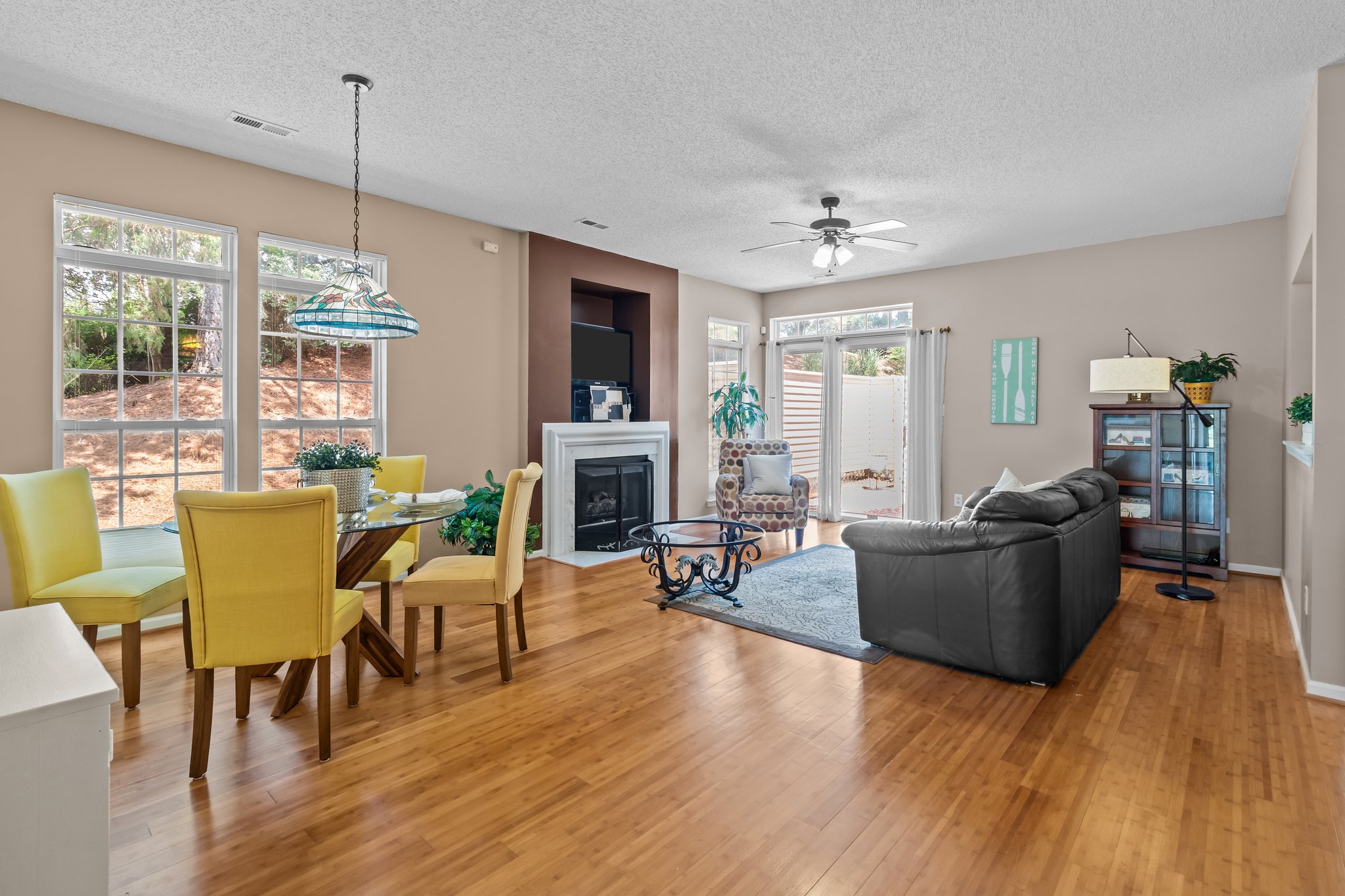 Beautiful open floor plan.