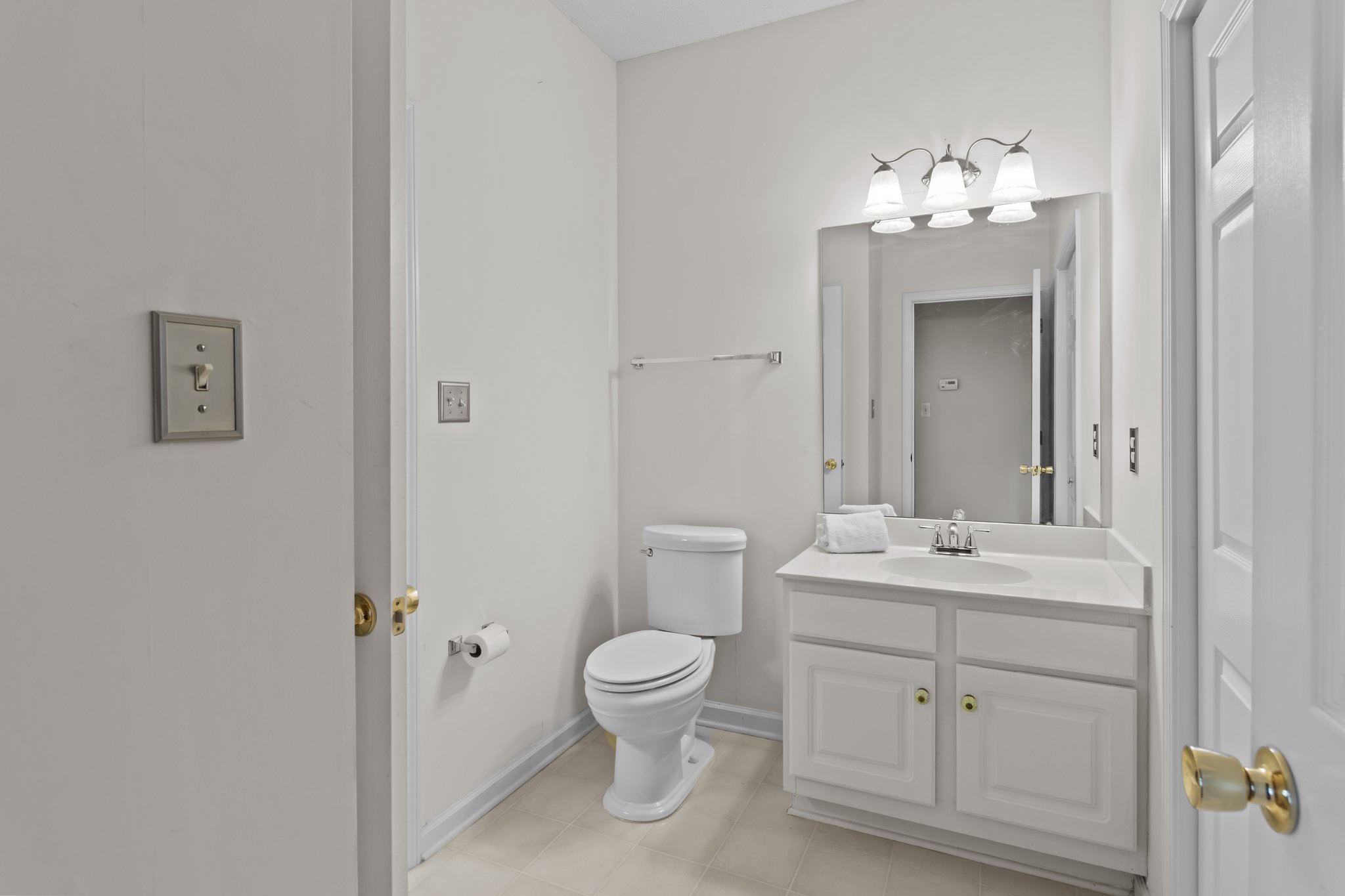 Separate necessary area with sink.