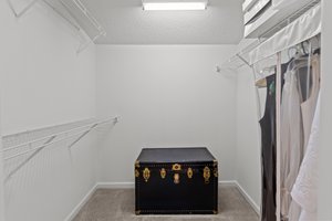 LARGE walk in closet in Bedroom #3