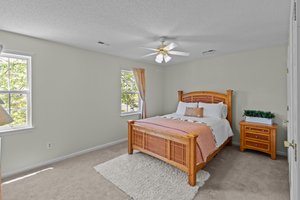 Bedroom #2 large enough to be another primary!