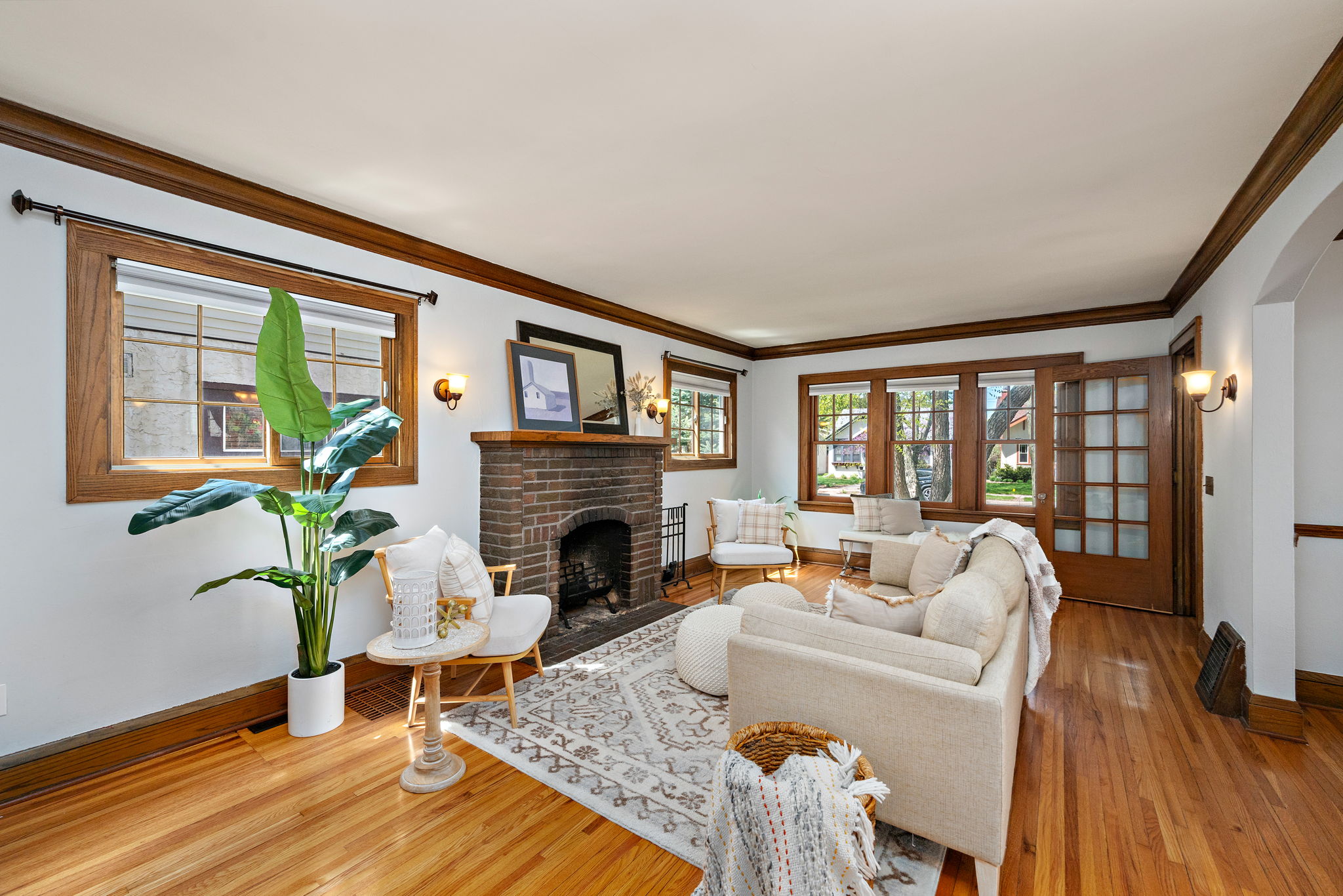 Living Room with Abundant Natural Light
