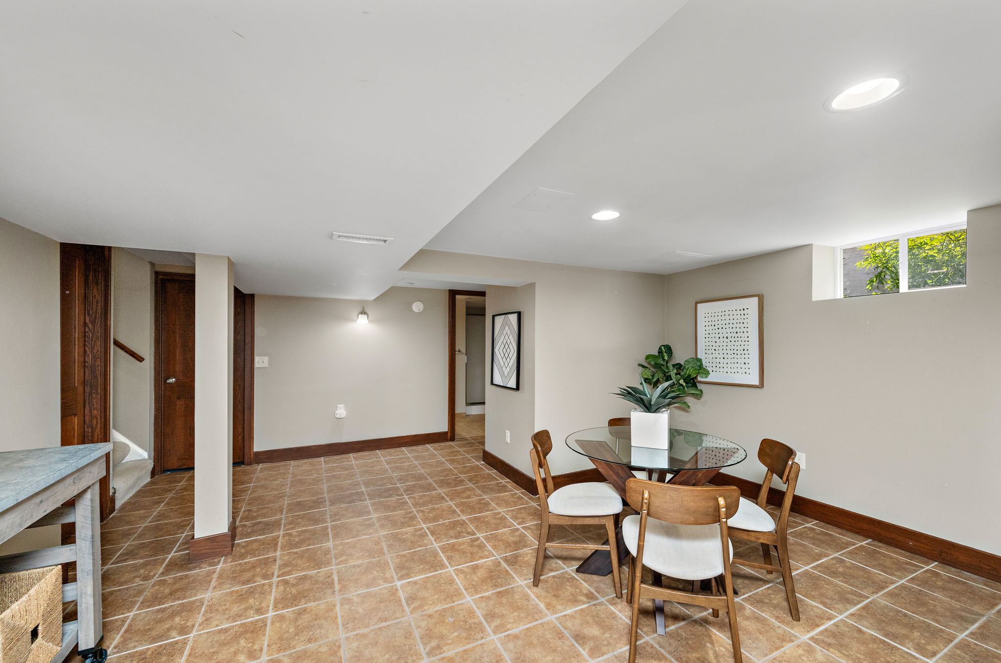 Lower Level Flex or Guest Area