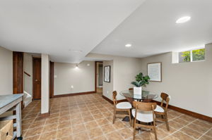 Lower Level Flex or Guest Area