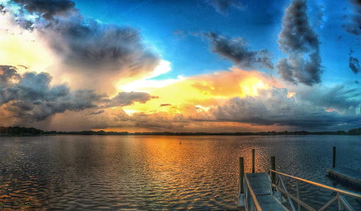 Breathtaking sunsets are a great way to end your day on the nature coast.