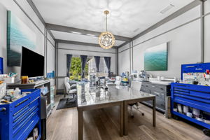 Spacious Study currently an  Art Room