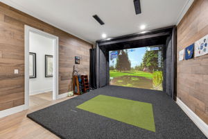 Golf Simulator room