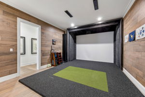 Golf Simulator Room