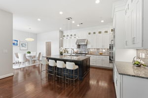 Gourmet Kitchen with Center Island