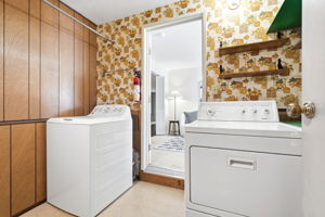Indoor Laundry Room near Family Room