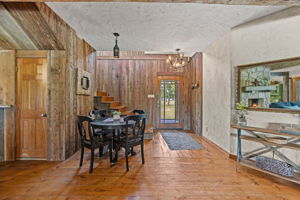 Looking back toward the front door