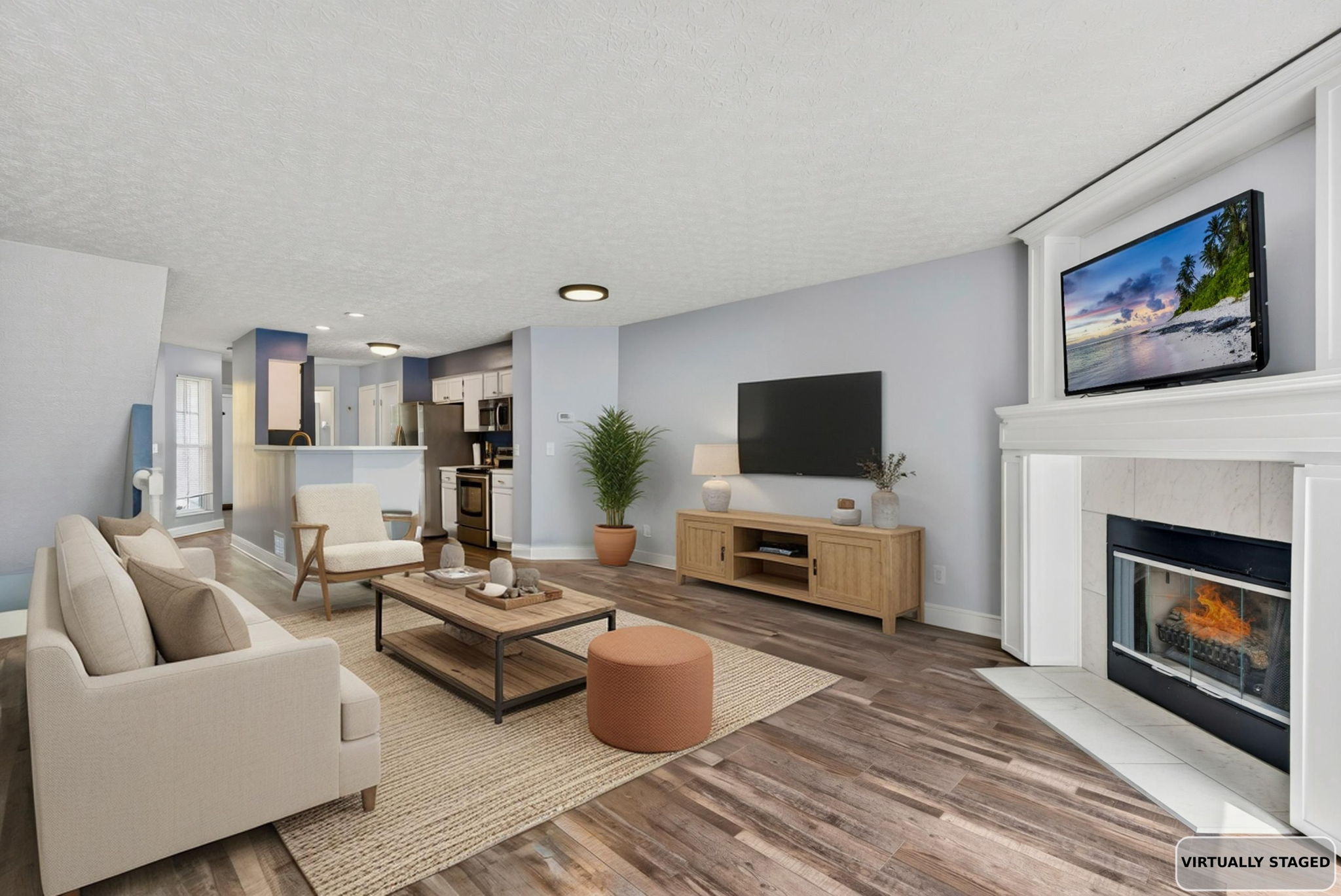 Living Room Virtually Staged 2