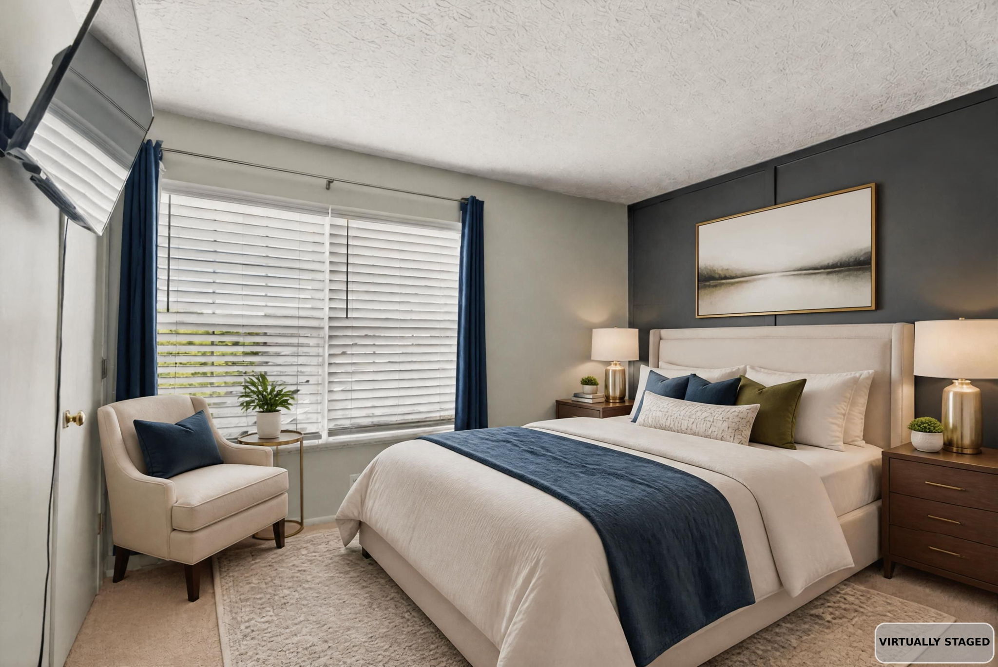 Second Bedroom Virtually Staged