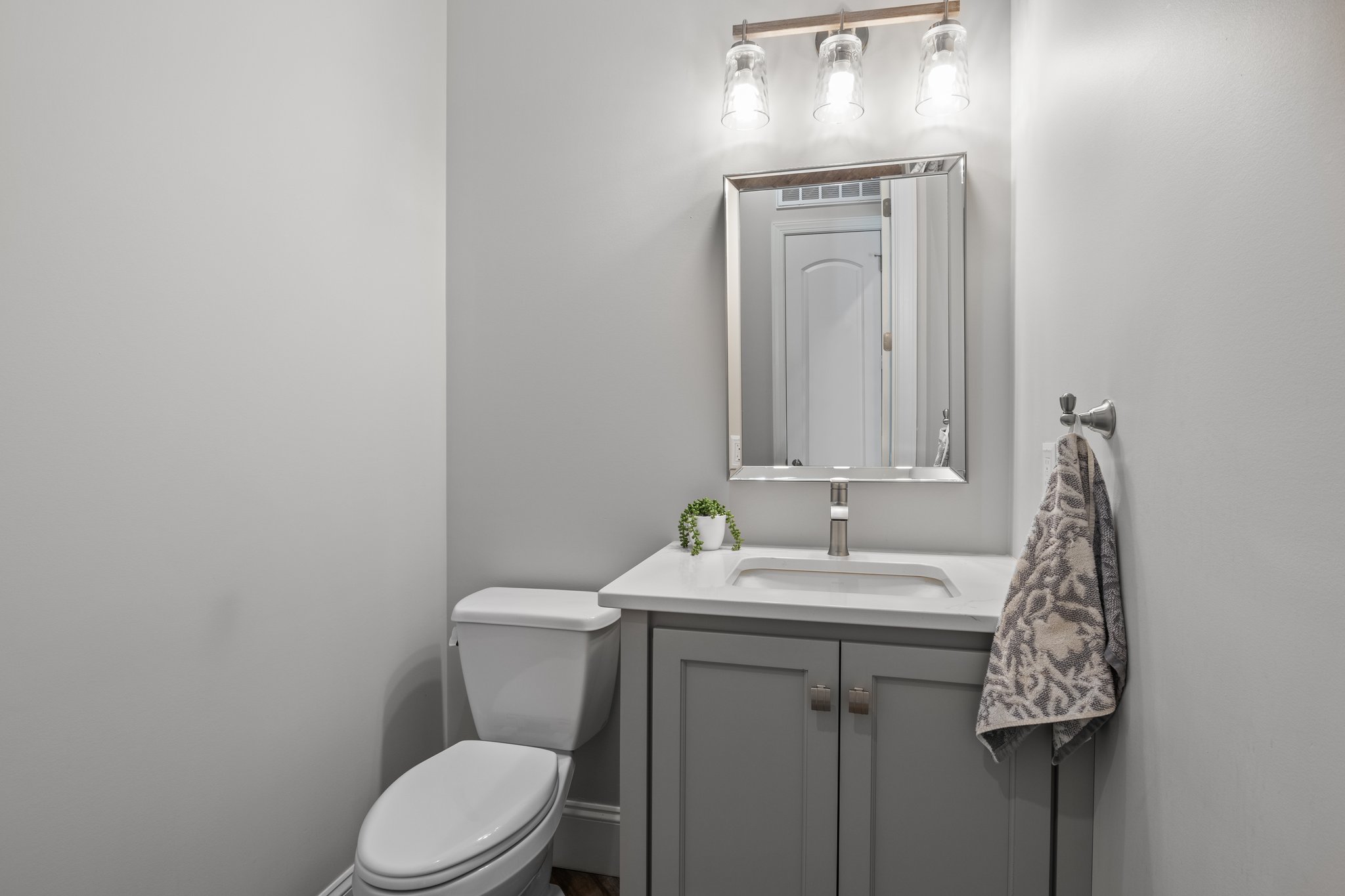 main floor half bath