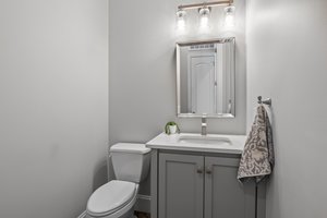 main floor half bath