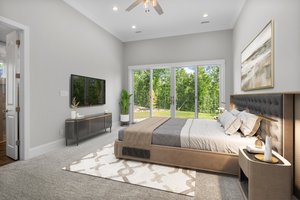 Primary Bedroom (Staged)