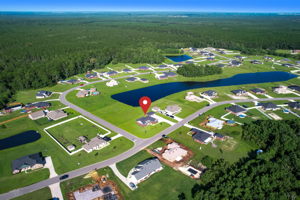 Aerial View With Pin