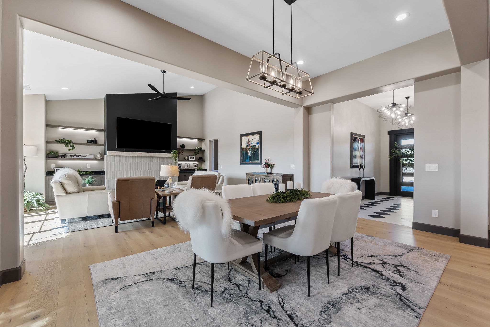 Dining Room to Living Room (2)