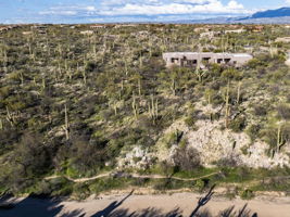 Aerial view from Honey Bee Canyon