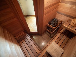 Experience the advantages of having a sauna within the comfort and privacy of your own home.