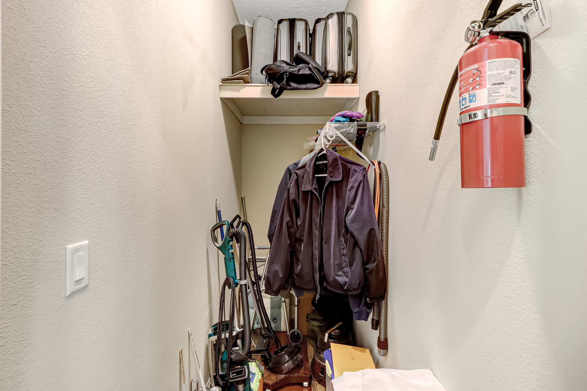 Extra Storage Closet near Kitchen