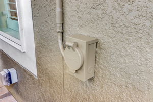 Exterior generator switch