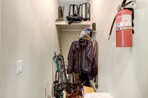 Extra Storage Closet near Kitchen