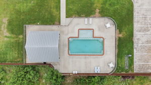 Condo pool area