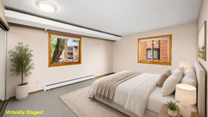 Primary Bedroom. Virtually Staged.