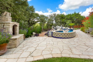Outside Fireplace