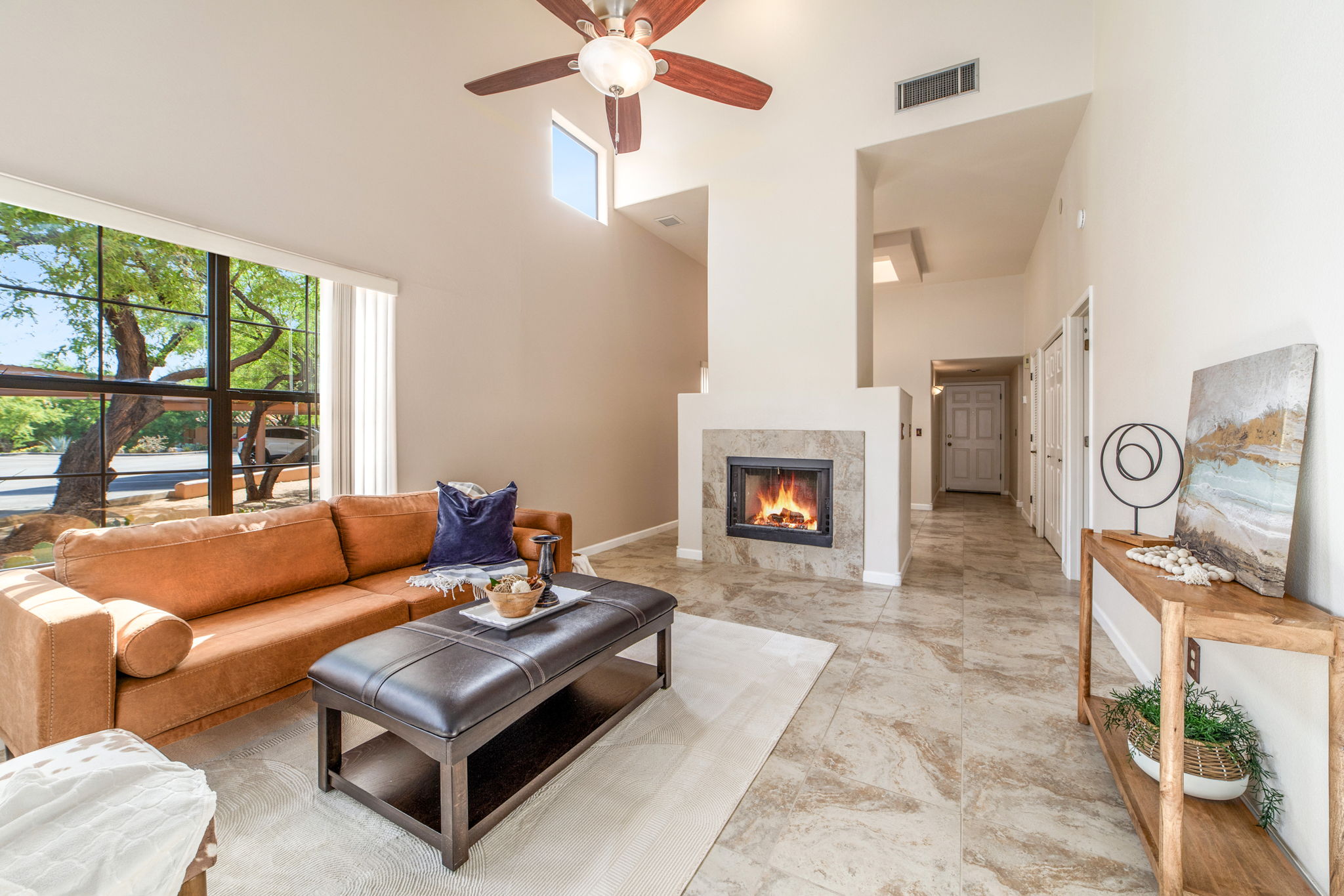 Living Room to Front door