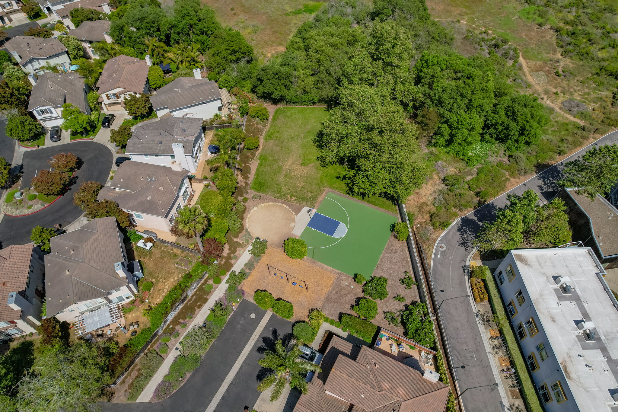 33 - Storke Ranch Basketball Court (aerial)