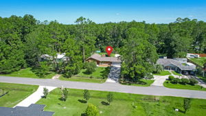 Aerial View With Pin