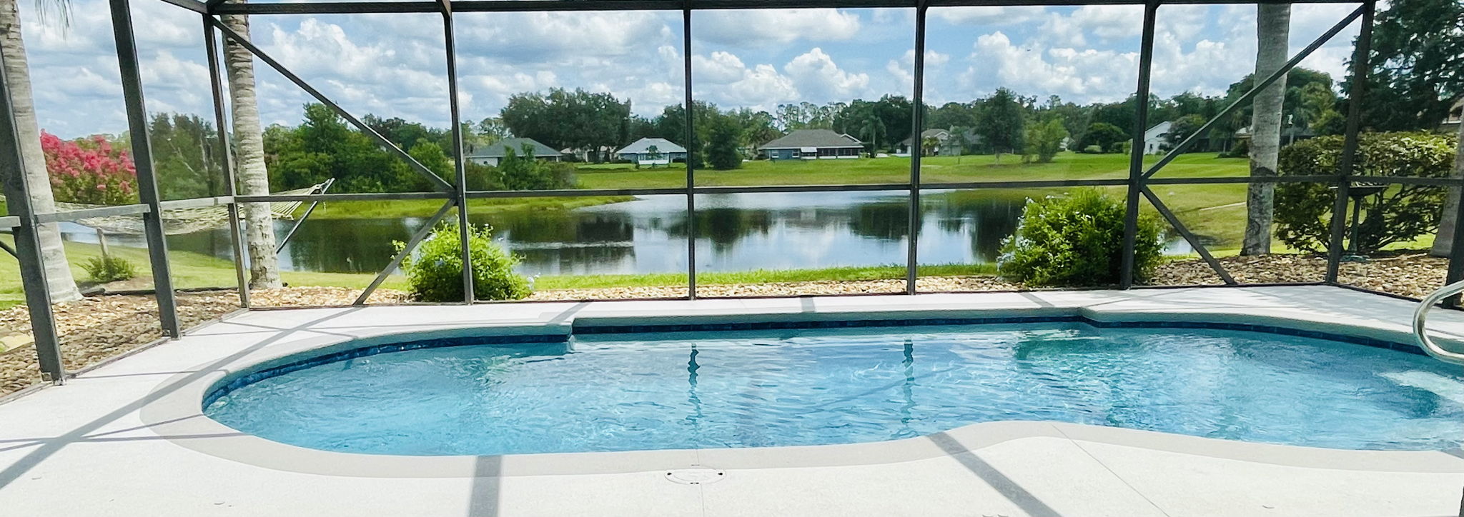 CAPTIVATING WATERFRONT and POOL VIEWS!