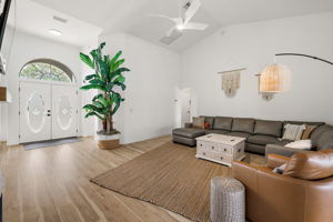 GORGEOUS Modern Hickory Flooring!