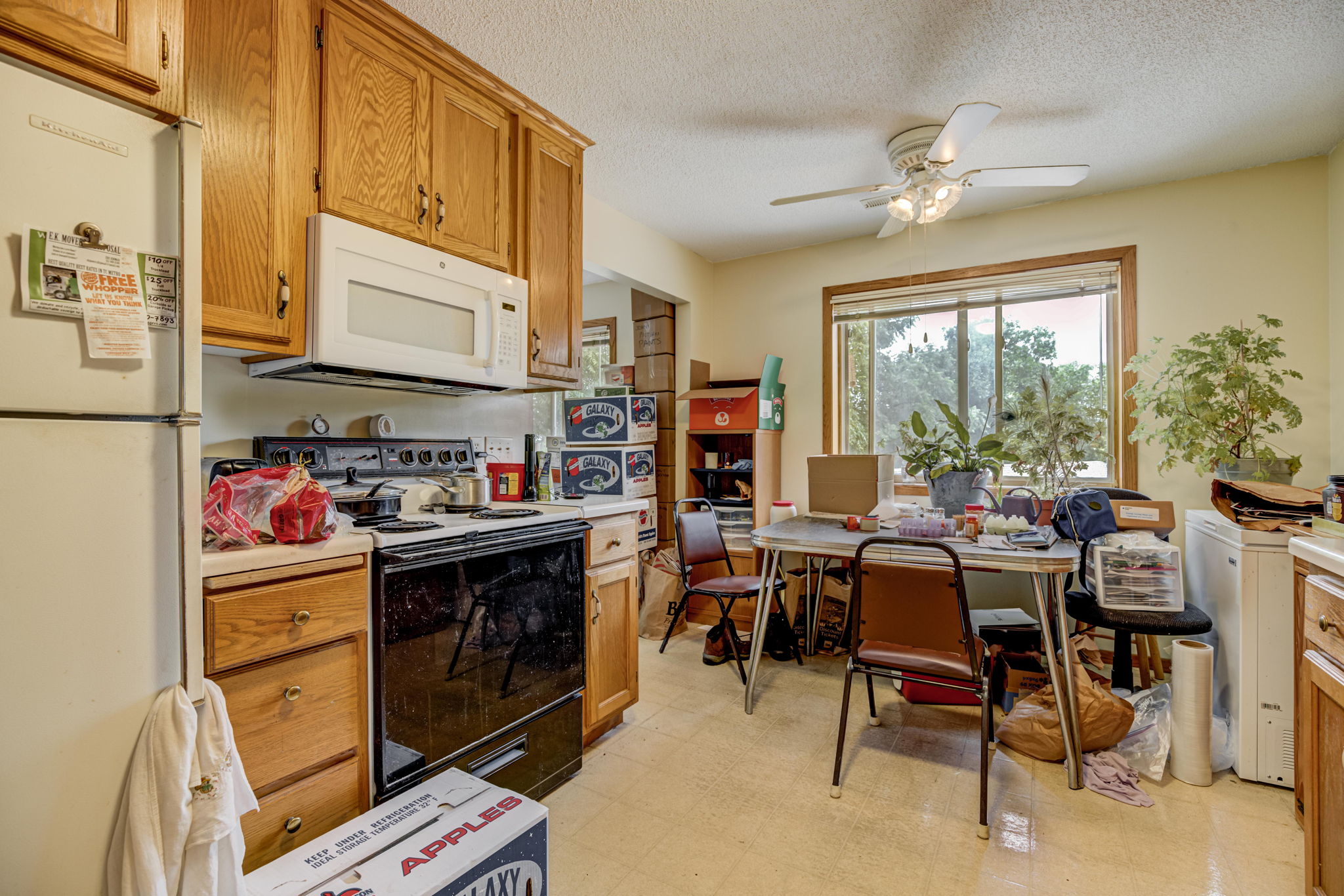 Upstairs kitchen